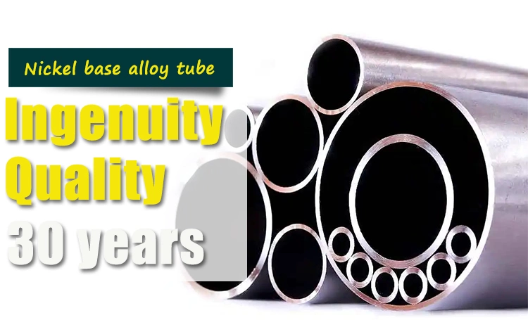 419mm Nickel Based Alloy Seamless Tube and Pipe Inconel601 Incoloy800 Inconel725