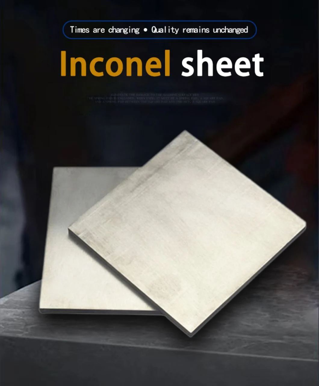 Nickel Alloy Inconel 600 601 617 625 X-750 718 Inconel Sheet / Plate Price Per Kg